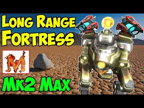 War Robots Walking Fortress Dragoon Bulwark Mk2 Maxed Gameplay WR