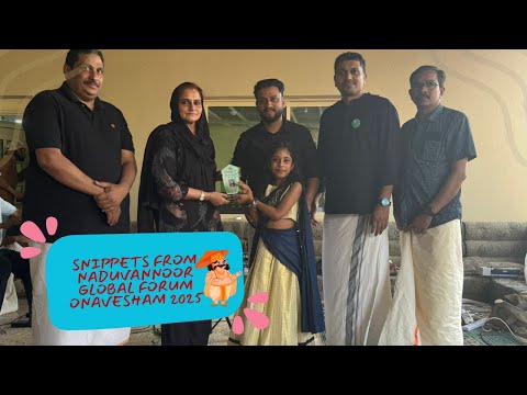 Snippets from Naduvannoor Global Forum Onavesham 2025 ||  Iris Elma Liju