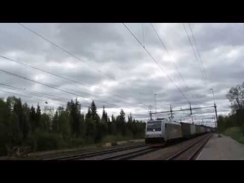 ARE-tåg i Murjek. ARE train in Murjek