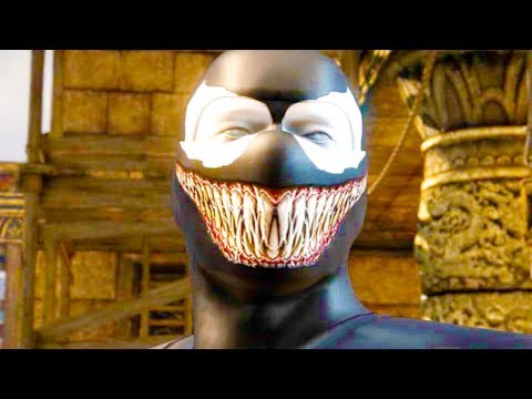 Mortal Kombat XL - Venom Sub-Zero Costume Skin Mod Performs Intros On All Stages 4K Mods