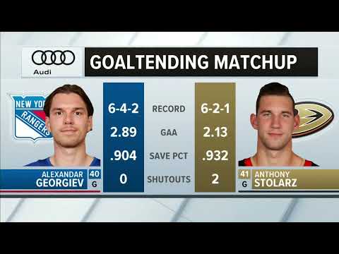 NHL   Jan.08/2022  New York Rangers - Anaheim Ducks