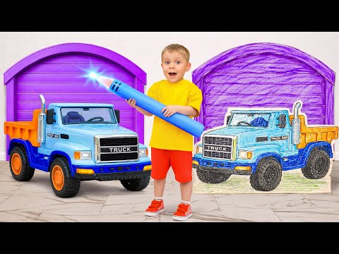 Oliver Turns Drawings into Real Toys!