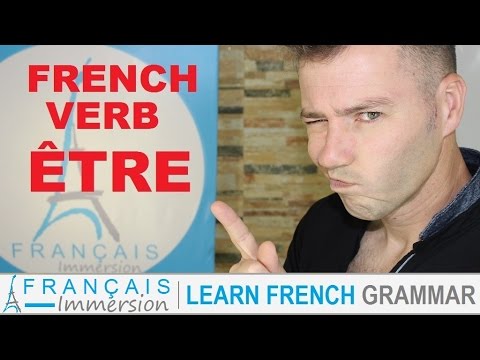 ETRE Conjugation & Meaning (to be) present tense + FUN! (Learn French Verbs with Fun)
