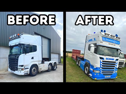 SCANIA V8 FULL BUILD | FIRST MODIFICATION TO FIRST SHOW!