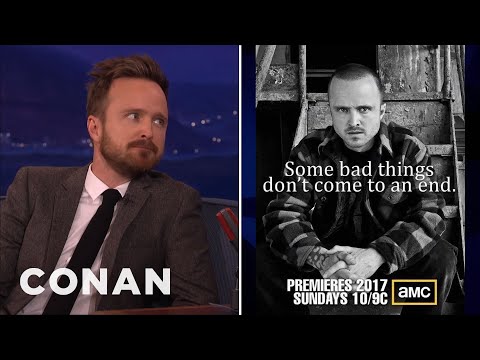 Aaron Paul On "Breaking Bad" Reboot Rumors | CONAN on TBS