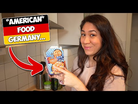 Trying "AMERICAN" FOOD according to GERMANY....