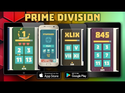 Prime Division - Numbers Game