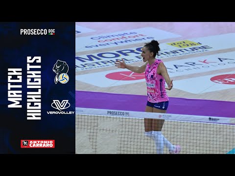 🏐 HIGHLIGHTS | Prosecco DOC A.Carraro Imoco Conegliano vs Numia Vero Volley Milano (3-1)