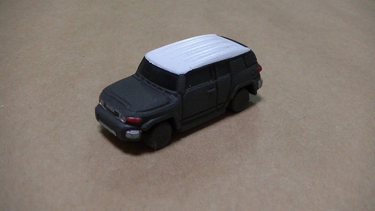 消しゴム　トミカ　トヨタFJクルーザー