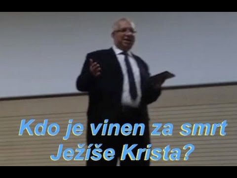 kazani Simek Kdo je vinen za smrt Jezise Krista