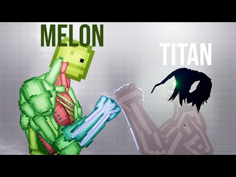 Melon Titan vs Attack on Titan - People Playground 1.26