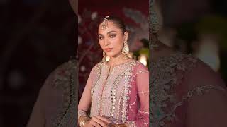 Mauve Hand Embroidered Pure Organza Suit - Video 4