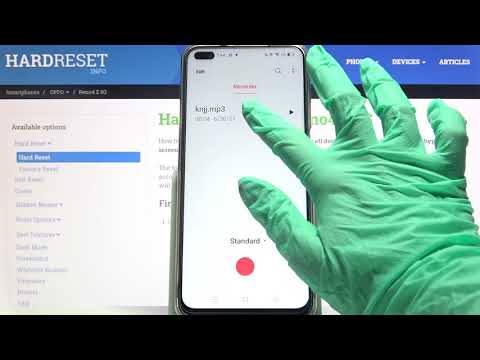 How to Record Sounds in OPPO Reno4 Z– Activate Sound Recording