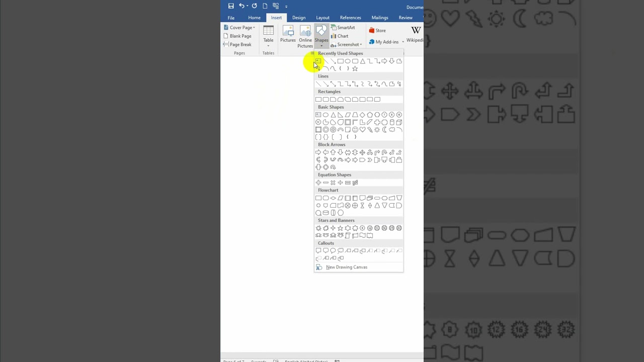 How to Insert text box into MS Word
