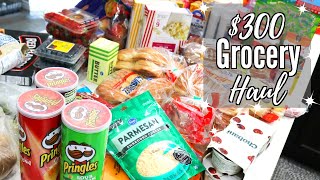 $300 GROCERY HAUL // SHOPPING HAUL // CLEANING MOM
