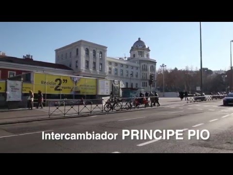 Ecoembes nos intercambiadores da Praça de Castela e Príncipe Pío