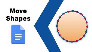 How to move a shape in google docs