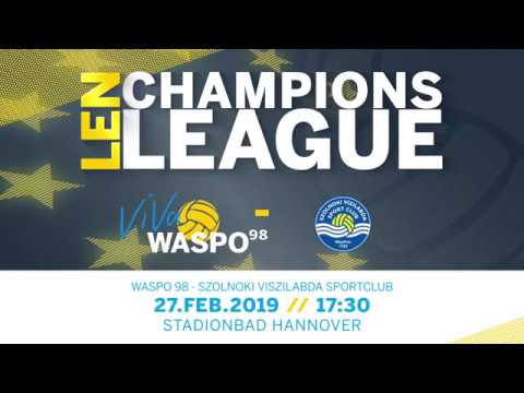 Wasserball Champions League Trailer: WASPO98 vs. Szolnoki VSC | 27.02.2019