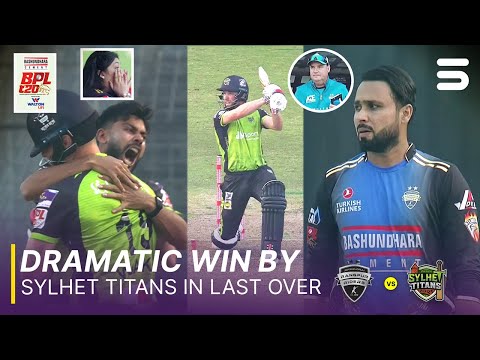 Thrilling Last Over 🔥| Rangpur Riders vs Sylhet Titans | Match 31 | Eliminator | BPL 2026 | M3Z1K