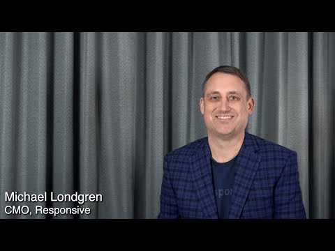 Michael Londgren, Chief Marketing Officer at Responsive - YouTube