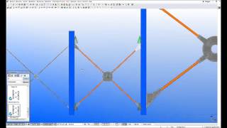 HALFEN BIM film DETAN trekstangen in Tekla