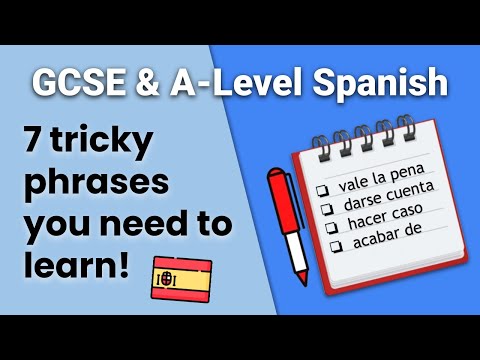 Learn These 7 Phrases | GCSE & A-Level Spanish