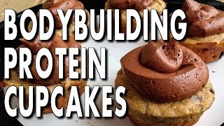 BODYBUILDING PROTEIN CHOCOLATE CUPCAKES