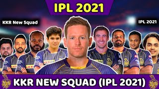 IPL 2021 - KKR Squad For The IPL 2021 | KKR Retain Players List for The Mega Auction