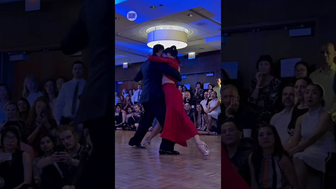 Loukas Balokas & Georgia Priskou dancing tango to “El Huracán” by Los Reyes del Tango (1/12)