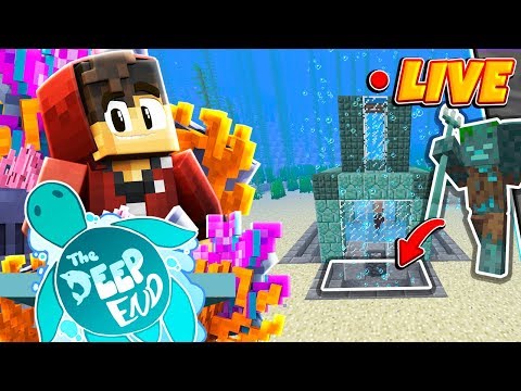 Minecraft: The Deep End SMP! - Trident Farm v3! (Funniest Stream Ever)