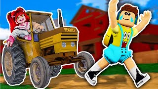 農場生活してたらひなこが暴走！？【ロブロックス・Roblox】