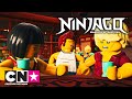 LEGO Ninjago | Wu's thee: Grappige jongens | Cartoon Network