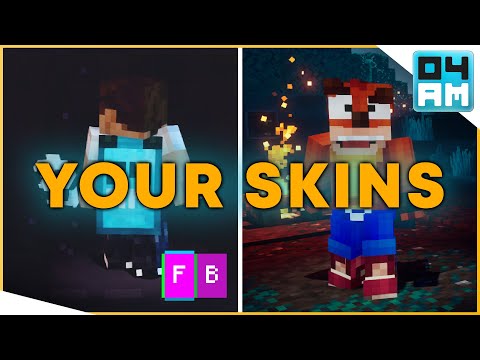 How To CREATE & USE YOUR Custom Skins in Minecraft...