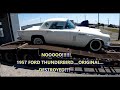 NO ALL ORIGINAL 1957 Ford T Bird DESTROYED Or Can We Save It