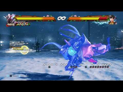 Tekken 7 Yoshimitsu low parry 46dmg