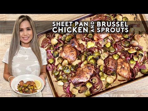 SHEET PAN CHICKEN AND BRUSSEL SPROUTS
