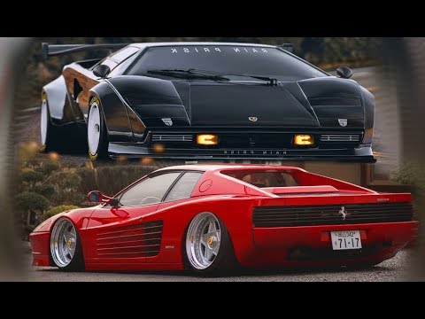LAMBORGHINI COUNTACH VS FERRARI TESTAROSSA -||- Versus Series