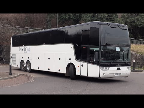 Rail Replacement: Merlin Travel Van Hool Altano M700 RLN (ex-YJ64 AVK)