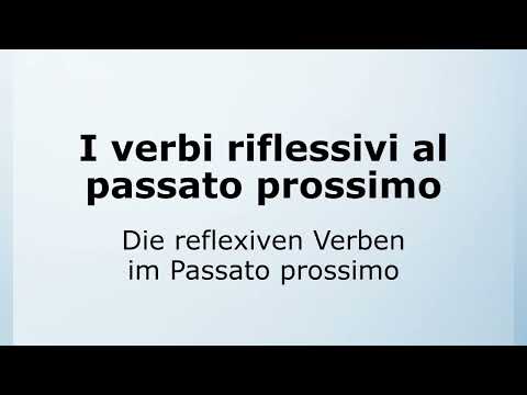 35b - Die reflexiven Verben im Passato prossimo | Italienisch leicht gemacht mit Ottimo! 🇮🇹