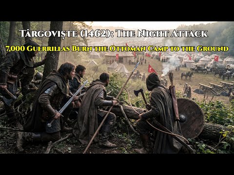 The Attack at Targoviste (1462): Psychological & Guerrilla Warfare – Against 80,000 Ottomans