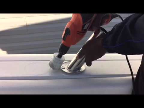 Rod holder Install
