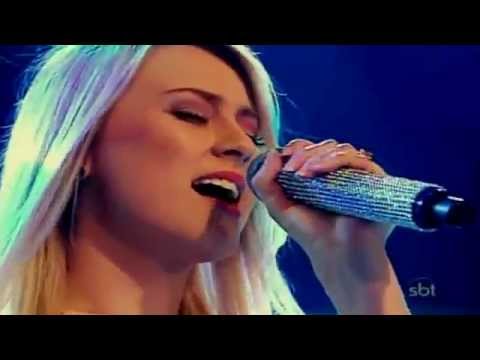 Thais Seliguer Aleluia  Programa Raul Gil 09 06 2012