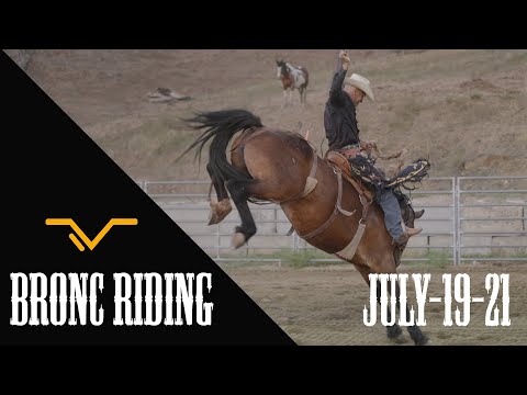 Epic Bronc Riding Practice July 19th 2021 | Veater Ranch