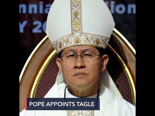 Pope Francis appoints Cardinal Tagle as member of Vatican central bank