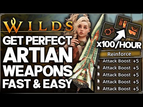 Monster Hunter Wilds - Get PERFECT OP Artian Weapons FAST - 120+ Relics Per Hour Easy Farm Guide!