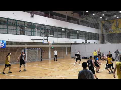 CroHoops Div.2 2022-23 Rnd.9 - Leon Jurić (Zapad) hits clutch off-balance triple for overtime!!!