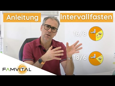 INTERVALLFASTEN -  16:8 - so machst Du es richtig | Anleitung und was Du wissen solltest!