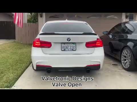 BMW F30 330i Valvetronic Designs Exhaust Cold Start