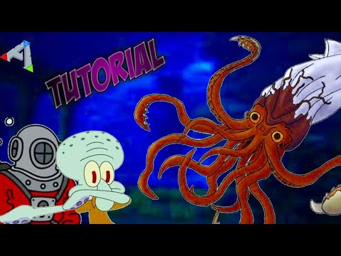 Quieres aprender a domesticar al calamar/tusoteuthis) ve este vídeo(ARK SURVIVAL EVOLVED)
