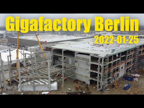 Giga Berlin | 2022-01-25 | Timelapse